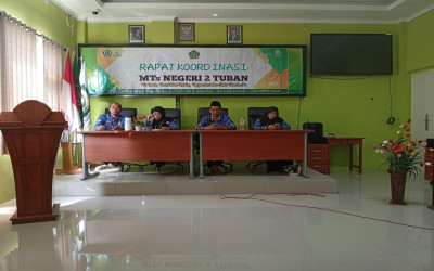 Rapat Koordinasi Persiapan Parenting Akbar dan Perjusa di MTs Negeri 2 Tuban