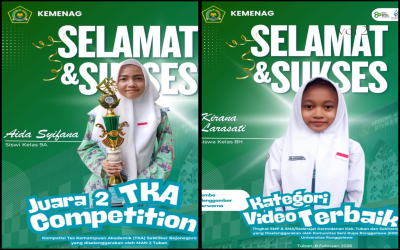 Peserta Didik MTsN 2 Tuban Raih Prestasi Akademik dan Seni