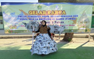 P5PPRA MTsN 2 Tuban : Sulap Limbah Menjadi Produk Bernilai Ekonomi