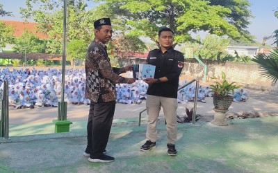 BNPT Ingatkan Siswa MTsN 2 Tuban Bijak Bermedia Digital dan Perbanyak Literasi