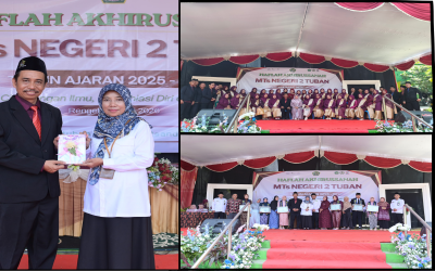 Haflah Akhirussanah MTsN 2 Tuban Lepas 187 LulusanMenggapai Cita dengan Ilmu dan Akhlak Mulia