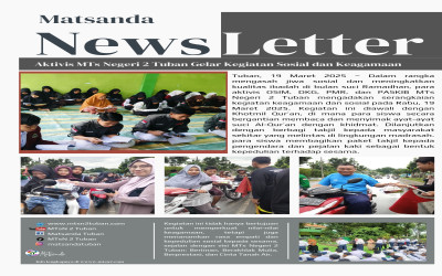 Aktivis MTs Negeri 2 Tuban Gelar Kegiatan Sosial dan Keagamaan di Bulan Ramadhan