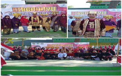 MTsN 2 Tuban Gelar Upacara HUT RI ke-80