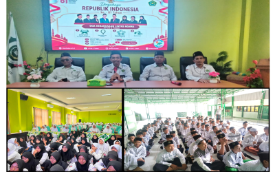 Guru dan Siswa MTsN 2 Tuban Ikuti Doa Kebangsaan Lintas Agama Secara Daring